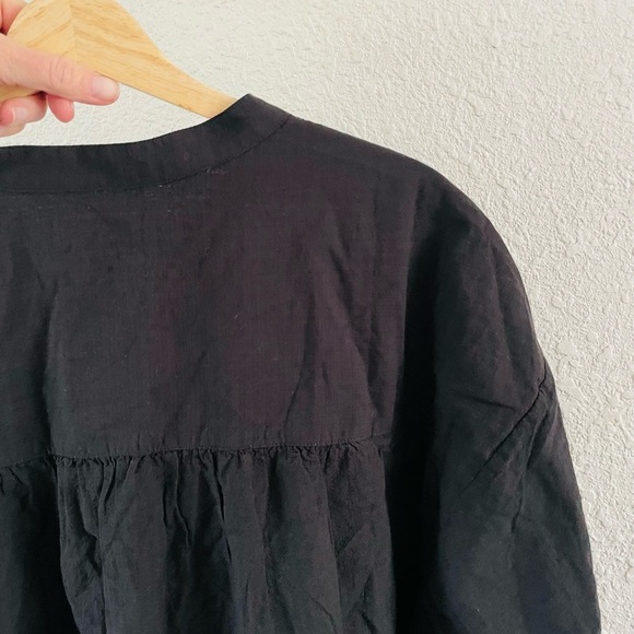 Everlane Button Down Gauzy Long Sleeve Shirt - Picture 8 of 10